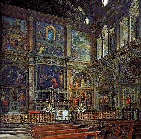 Interno della chiesa di San Maurizio al Monastero Maggiore