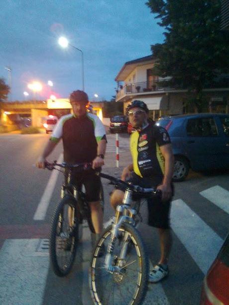 Serata in MTB