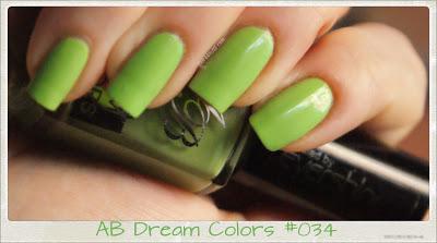 [NOTD] AB Dream Colors #034 shine