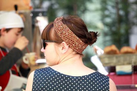 In the Street...Handkerchief Hair, Milan