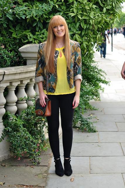 Casual street style at London