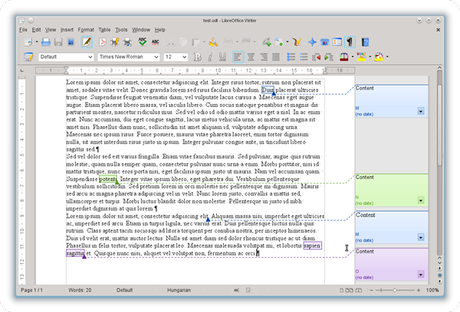 Desktop publishing con LibreOffice Writer.