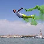 Biennale: Li Wei, 5 foto volo su Venezia03