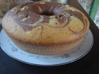 Ciambella al profumo di vaniglia e yogurt.