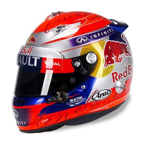 Arai GP-6 S.Vettel China 2013 by Jens Munser Designs