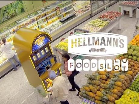 Folgorante:la slot machine del cibo. Ancora da Hellman's