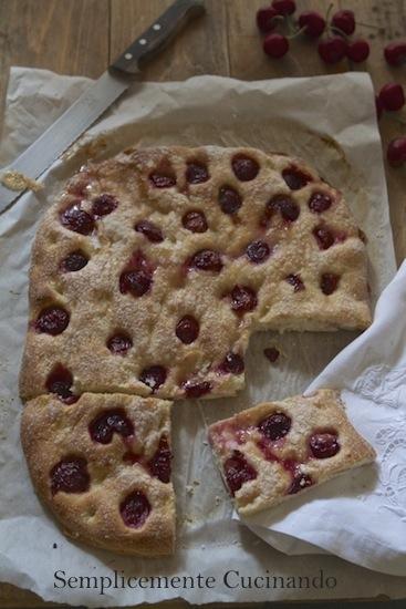 focaccia dolce con pasta madre