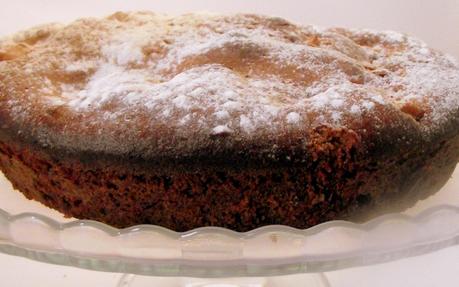 Torta alla ricotta,mele e cannella e l'attimo