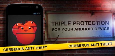 Proteggere lo smartphone con Cerberus