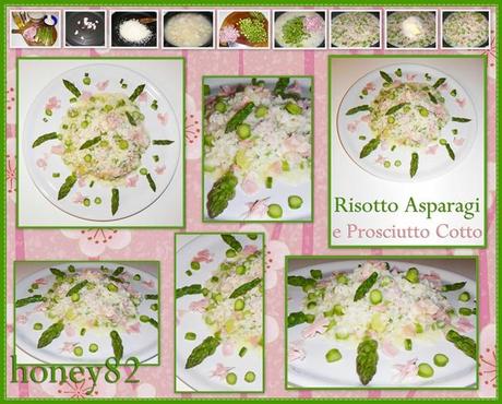 RISOTTO ASPARAGI E PROSCIUTTO COTTO