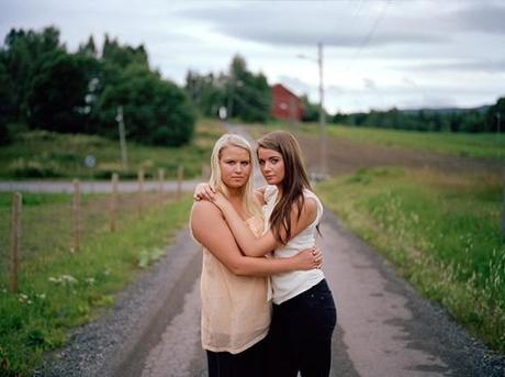 Victoria Froeyd, 18, and Sofie Nilsen, 17