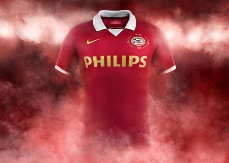 maglia-rossa-del-PSV-Eindhoven-2013-2014