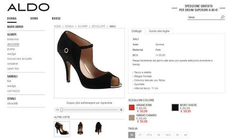 SHOPPING / ALDO APRE LO SHOP-ONLINE ANCHE IN ITALIA