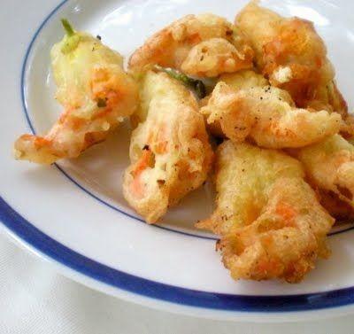 fiori di zucchina,pastella,ricetta,fritti,cucina