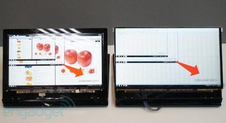 ComputeX 2013: Sharp mostra i display IZGO 3200×1800 per notebook