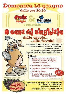 A cena col cinghiale