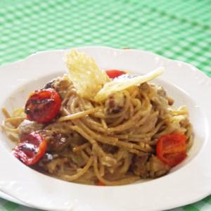 Stefania Sandrelli e gli spaghetti del dì di festa!