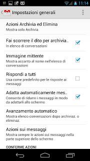 Come abilitare il tasto Elimina su Gmail per Android