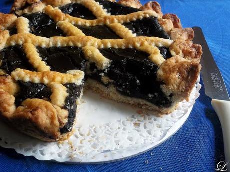 Crostata al cioccolato fondente