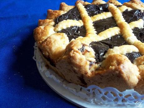 Crostata al cioccolato fondente