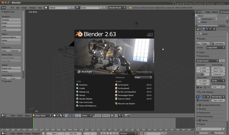 Blender 2.63 - Linux