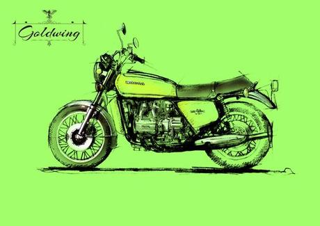 Motorcycle Art - The Honda Legacy