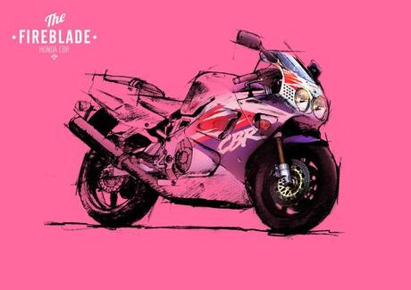 Motorcycle Art - The Honda Legacy