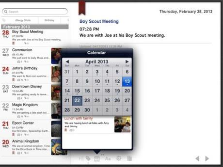 Dailybook (Journal/Diary) iPad