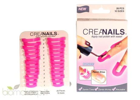 CREA 01 CREANAILS: un aiuto alla stesura dello smalto,  foto (C) 2013 Biomakeup.it