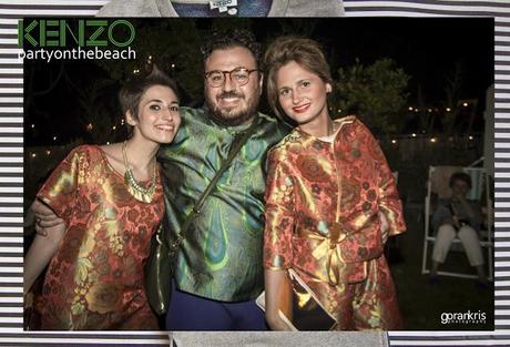 KENZO PARTY ON THE BEACH. #ICINQUEFIORI