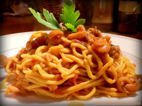 TONNARELLI CON RAGU DI SEPPIE