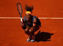  Tennis: Serena Williams, vince il Roland Garros contro la Sharapova,mi sento bene dice la numero uno del ranking mondiale