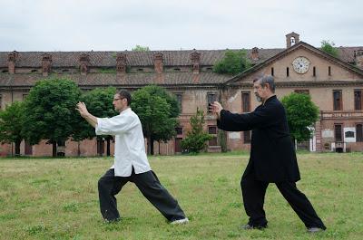 Tai Ji solitario in Cittadella.