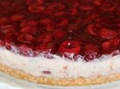 Cheesecake alla ricotta ciliegie