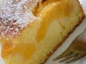 Torta alle pesche