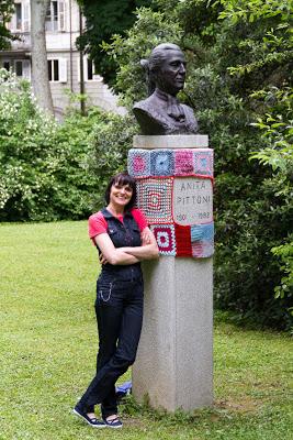 WWKIPD ed Urban Knitting al Giardino Pubblico