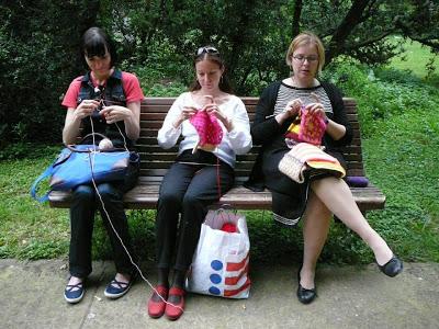 WWKIPD ed Urban Knitting al Giardino Pubblico