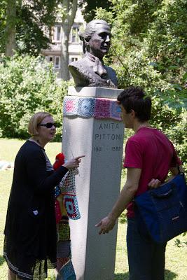 WWKIPD ed Urban Knitting al Giardino Pubblico