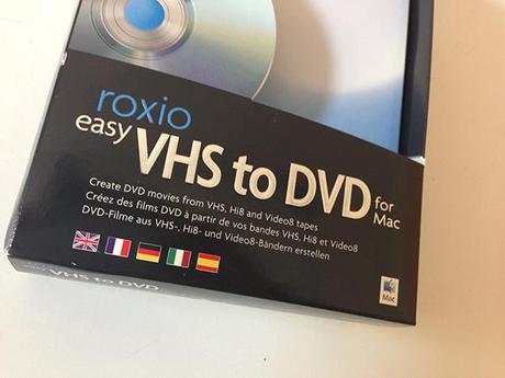 Da VHS in digitale con easy VHS to DVD di Roxio [Recensione] Roxio Easy VHS to DVD 