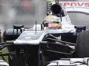 Pastor Maldonado concentrato sulla Williams