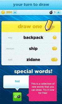 Draw Something, sul Nokia Store per i device Nokia Asha full touch. Draw Something.