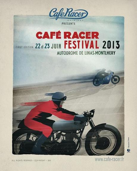 Paris, la nuit, les cafe racers