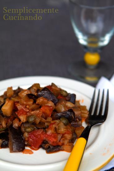 caponata di melanzane