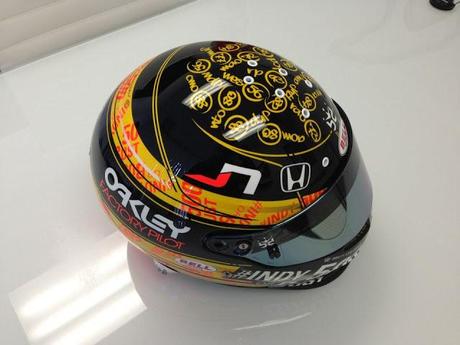 Bell HP3 J.Newgarden Indy 500 2013 by Brett King Design