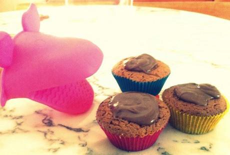 cupcakes al cioccolato con glassa