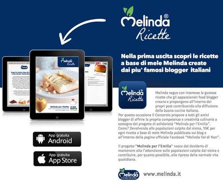 Melinda Ricette. La nuova App su Android e AppStore con le ricette Melinda.