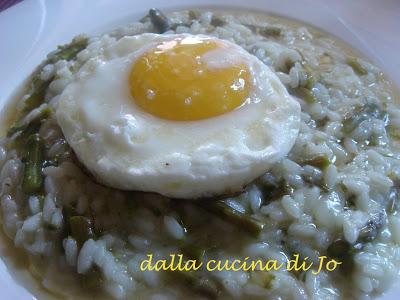 Risotto alla Bismarck con asparagina