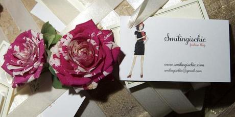 Smilingischic, fashion blog, Swap party in rosa, Rosa Tea Fiori, corsage 