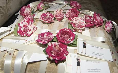 Smilingischic, fashion blog, Swap party in rosa, Rosa Tea Fiori, corsage 