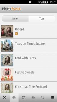 PhotoFunia per OS Symbian sempre più...Belle. Siamo alla versione 3.2.